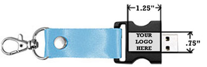 Lanyard USB Flash Drive UELA-04